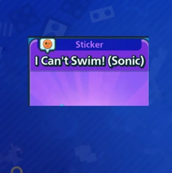 One Sticker | Sonic Rumble