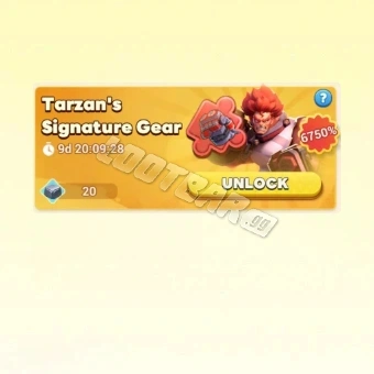 Tarzan's Signature Gear | Tiles Survive
