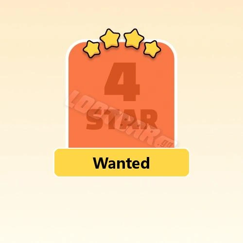 Wanted
4 Stars Set18-2 | MONOPOLY GO!