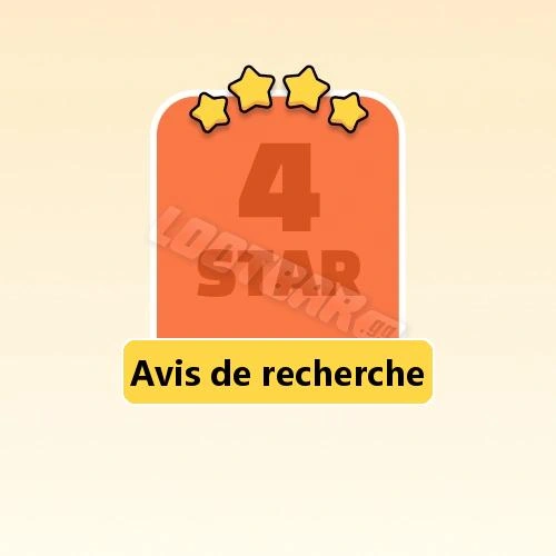 Avis de recherche
4 Stars Set18-2 | MONOPOLY GO!