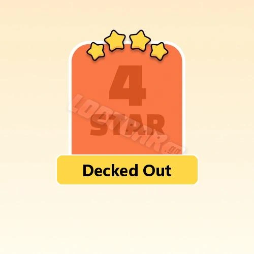 Decked Out
4 Stars Set19-3 | MONOPOLY GO!