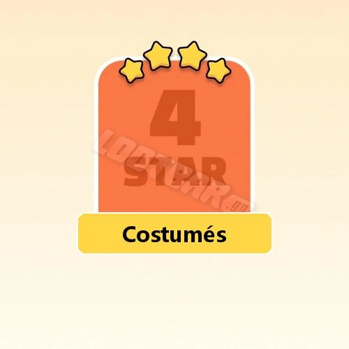 Costumés
4 Stars Set19-3 | MONOPOLY GO!