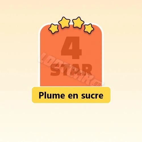 Plume en sucre
4 Stars Set20-2 | MONOPOLY GO!