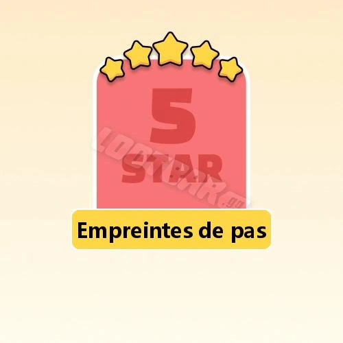 Empreintes de pas
5 Stars Set18-6 | MONOPOLY GO!