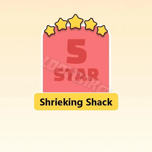 Shrieking Shack
5 Stars Set18-7 | MONOPOLY GO!