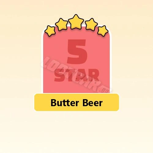 Butter Beer
5 Stars Set20-5 | MONOPOLY GO!