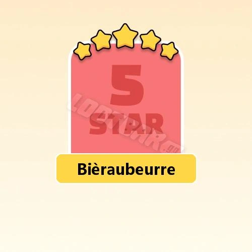Bièraubeurre
5 Stars Set20-5 | MONOPOLY GO!