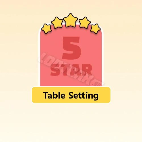 Table Setting
5 Stars Set22-4 | MONOPOLY GO!