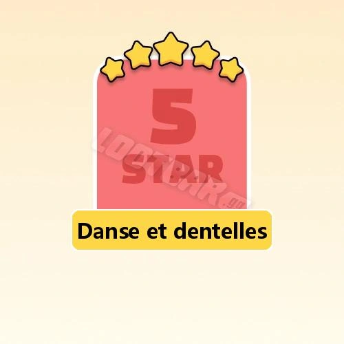 Danse et dentelles
5 Stars Set15-9 | MONOPOLY GO!