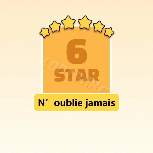 N’oublie jamais
6 Stars Set19-9 | MONOPOLY GO!