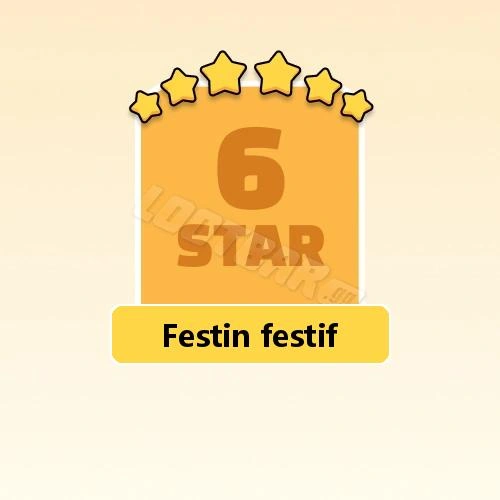 Festin festif
6 Stars Set20-9 | MONOPOLY GO!