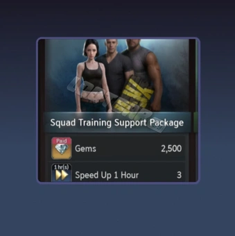 Package de soutien à l'entraînement d'équipe | Resident Evil Survival