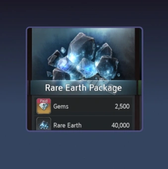 Paquet de Terres Rares | Resident Evil Survival