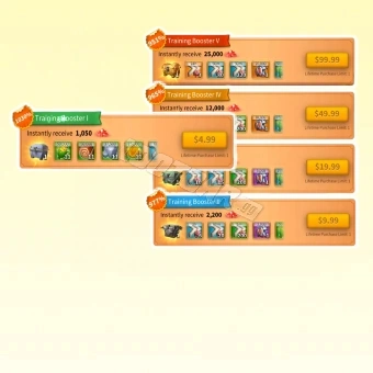 Ускоритель тренировки "Все в одном | Rise of Kingdoms