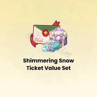 Shimmering Snow Ticket Value Set | Stella Sora