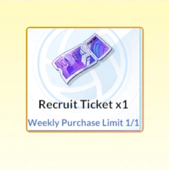 Tiket Rekrut x1 | HAIKYU!! FLY HIGH (SEA)