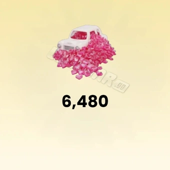 6 480 Diamant Cœur | Heartopia