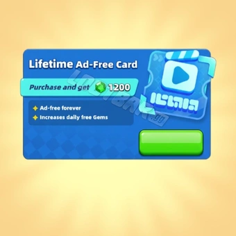 Carte sans publicité à vie | Archero 2