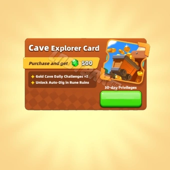 Carte d'explorateur de grotte | Archero 2