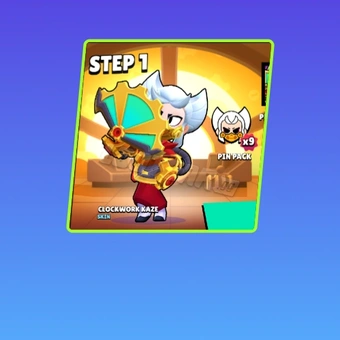 Скин CLOCKWORK KAZE | Brawl Stars
