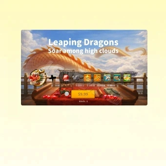 Leaping Dragons Soar among high clouds | Rise of Kingdoms