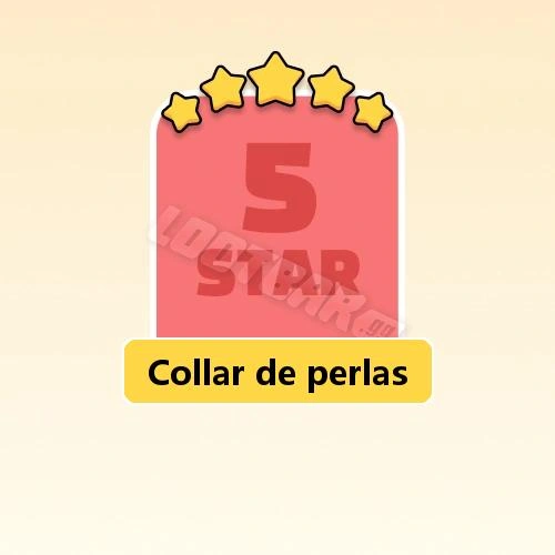 Collar de perlas
5 Stars Set18-6 | MONOPOLY GO!