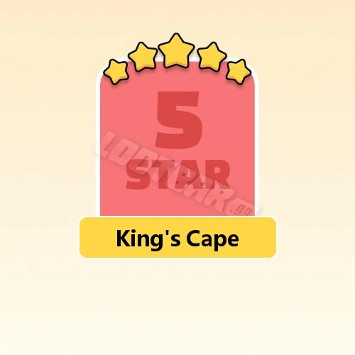 King's Cape
5 Stars Set18-7 | MONOPOLY GO!