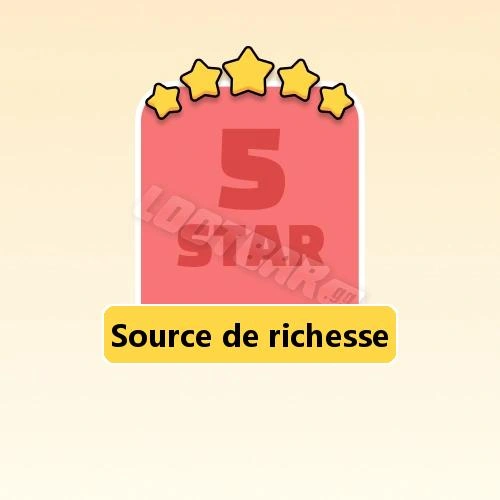 Source de richesse
5 Stars Set22-6 | MONOPOLY GO!