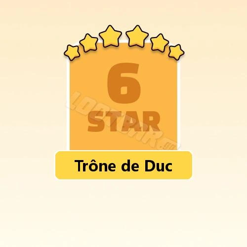 Trône de Duc
6 Stars Set23-9 | MONOPOLY GO!