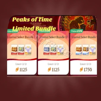 Paket Terbatas Peaks of Time Semua-Dalam-Satu | AFK Journey