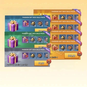 Passion Gift Box Sale All-In-One | Last Z: Survival Shooter