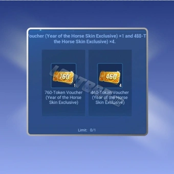 Year of the Horse Lucky Card | Honor of Kings