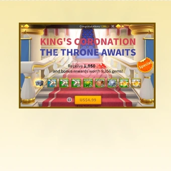 King's Coronation The Throne Awaits | Rise of Kingdoms