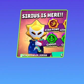 New Brawler: SIRIUS | Brawl Stars