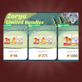 Zorya Limited Bundle | AFK Journey