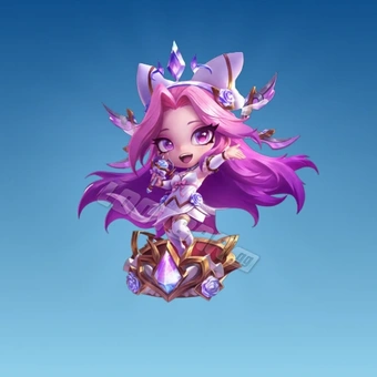 Chibi Crystal Rose Seraphine Guaranteed Bundle | TFT: Teamfight Tactics