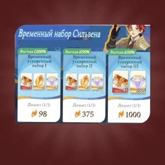 Временный набор Сильвена «Всё-в-одном» | AFK Journey