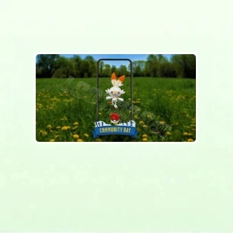Biglietto per il Community Day di Scorbunny | Pokémon Go