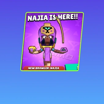 Новый Боец: NAJIA | Бравл Старс (Brawl Stars)