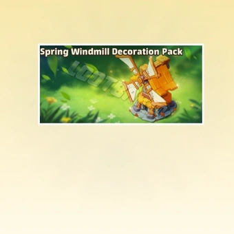 Spring Windmill Decoration Pack | Top Heroes: Kingdom Saga