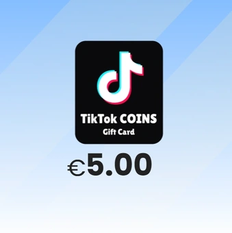 TikTok Gift Card 5 EUR | TikTok Gift Card (DE)