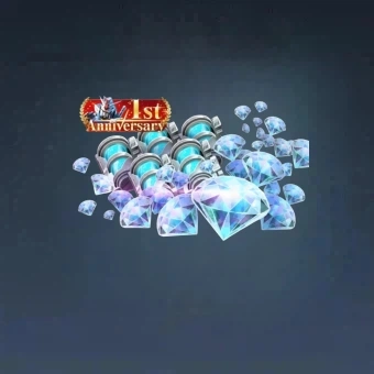 Paquete de Valor de Diamante del 1er Aniversario B | SD Gundam G Generation ETERNAL