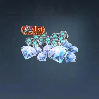 Paquete de Valor de Diamante del 1er Aniversario C | SD Gundam G Generation ETERNAL