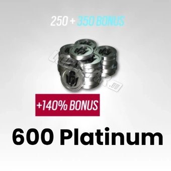 600 Platinum  | Rainbow Six Mobile