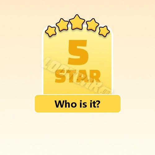 Who is it?
5 Stars Set24-6 | MONOPOLY GO!