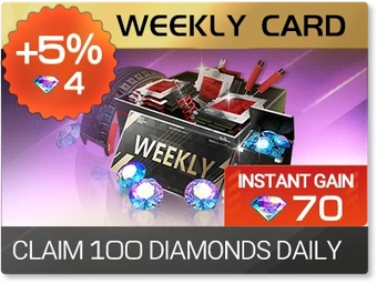 Weekly Card | Racing Master