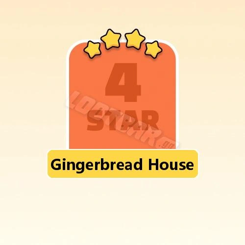 Gingerbread House
4 Stars Set20-2 | MONOPOLY GO!