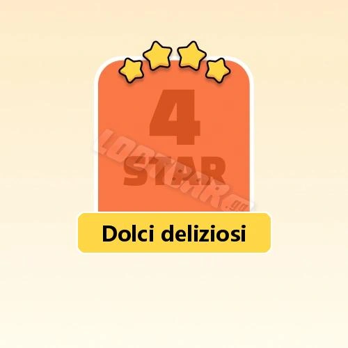 Dolci deliziosi
4 Stars Set20-3 | MONOPOLY GO!