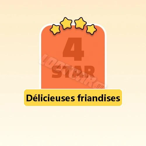 Délicieuses friandises
4 Stars Set20-3 | MONOPOLY GO!