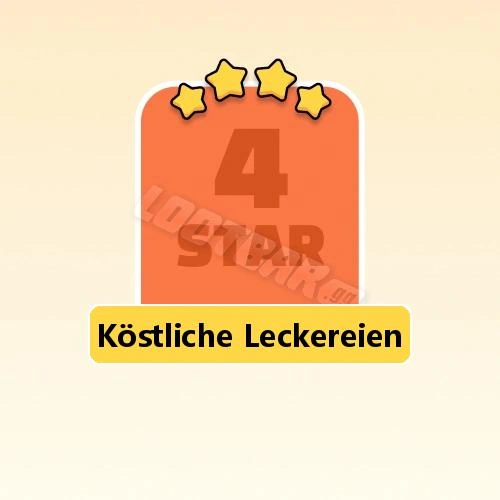 Köstliche Leckereien
4 Stars Set20-3 | MONOPOLY GO!